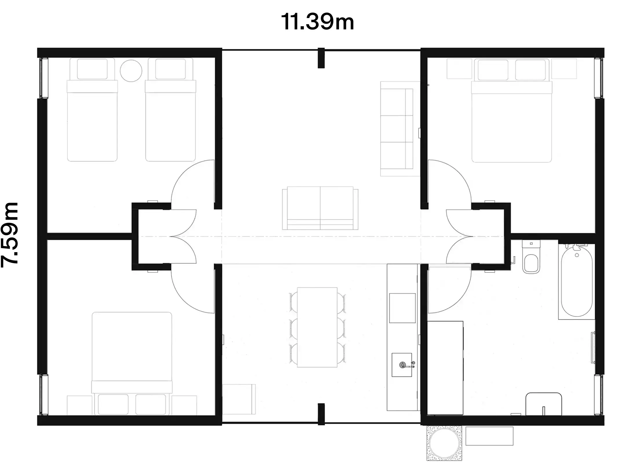 Living House floorplan
