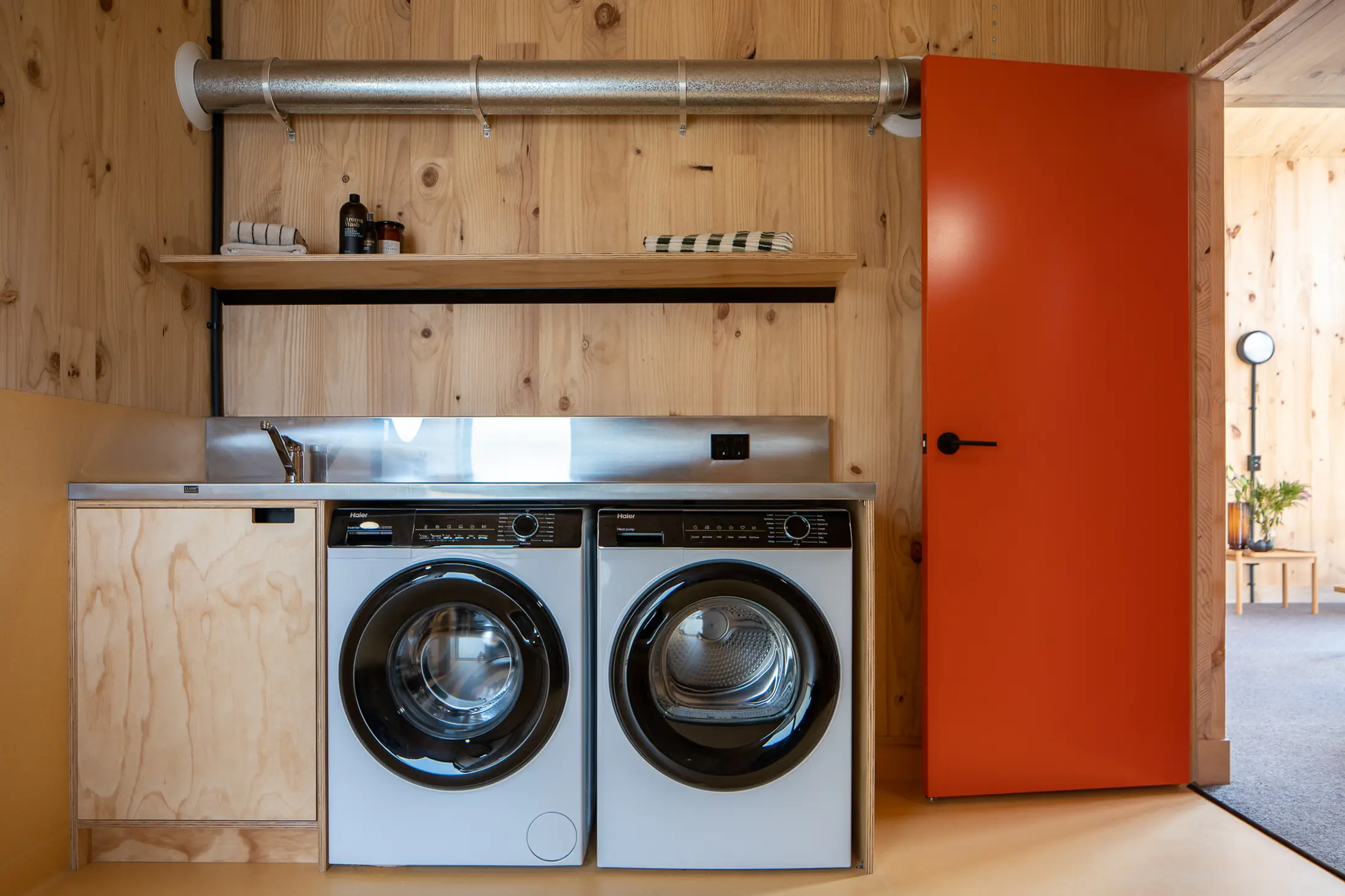 The Living House laundry Paul Brandon