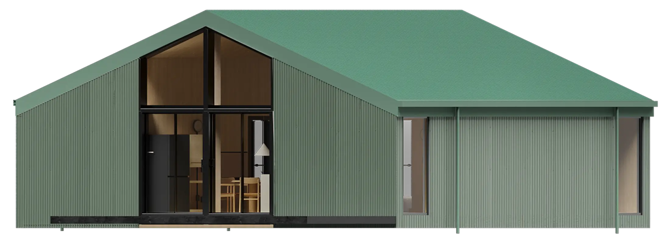 Scale model 01 green crop